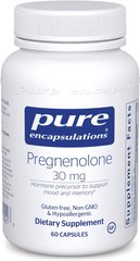 Фотография - Прегненолон Pregnenolone Pure Encapsulations 30 мг 60 капсул