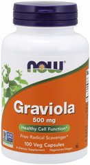 Фотография - Гуанабана Гравиола Graviola Now Foods 500 мг 100 капсул