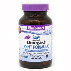 Фотография - Омега-3 формула для суставов Omega-3 Joint Formula Bluebonnet Nutrition 60 капсул