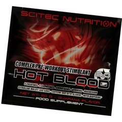 Предтреновний комплекс Hot Blood 3.0 Scitec Nutrition червоний апельсин 20*20 г