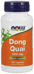 Дягель лікарський Dong Quai Now Foods 520 мг 100 капсул