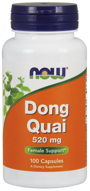 Дягель лікарський Dong Quai Now Foods 520 мг 100 капсул