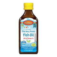 Фотография - Рыбий жир для детей Kid's The Very Finest Fish Oil Carlson Labs лимон 200 мл
