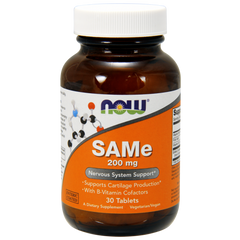 Фотография - Аденозилметионин SAM-e Now Foods 200 мг 60 таблеток
