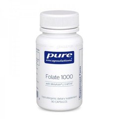Фотография - Вітамін В9 Фолат Folate Pure Encapsulations 1000 мг 90 капсул