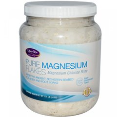 Хлопья чистого магния Pure Magnesium Flakes Life Flo Health 1.25 кг