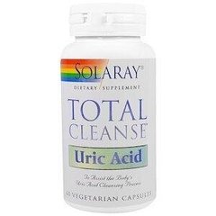Фотография - Очиститель мочевой кислоты Total Cleanse Uric Acid Solaray 60 капсул
