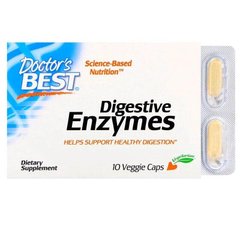 Фотография - Травні ферменти Digestive Enzymes Doctor's Best 10 капсул