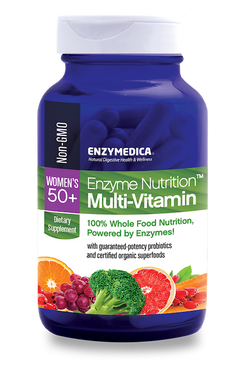 Фотография - Мультивитамины и ферменты для женщин после 50 лет Enzyme Nutrition Multi-Vitamin Women's 50 + Enzymedica 60 капсул