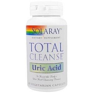Фотография - Очищувач сечової кислоти Total Cleanse Uric Acid Solaray 60 капсул
