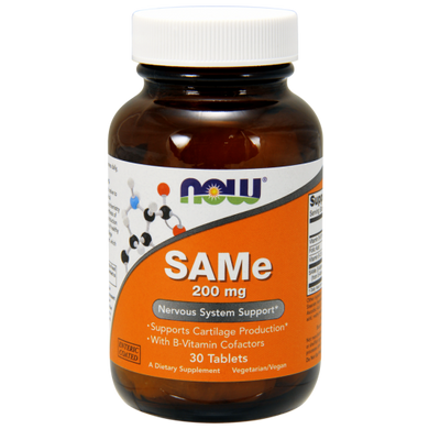 Фотография - Аденозилметионин SAM-e Now Foods 200 мг 60 таблеток