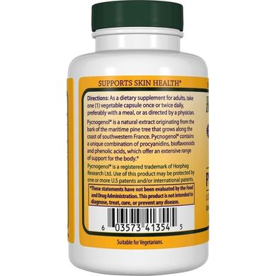 Пікногенол (кора сосни) Pycnogenol Healthy Origins 30 мг 60 капсул