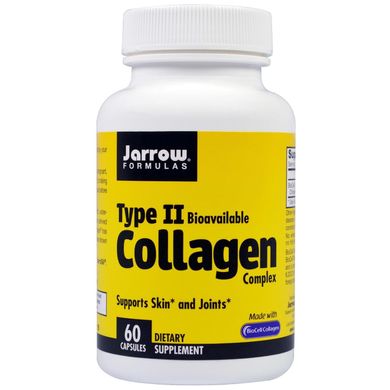 Коллаген комплекс Type II Collagen Complex Jarrow Formulas 500 мг 60 капсул