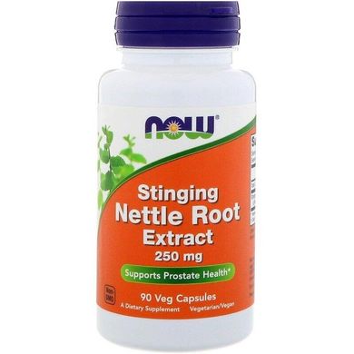 Корінь кропиви Nettle Root Now Foods екстракт 250 мг 90 капсул
