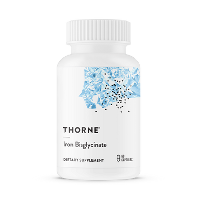 Железо Iron Bisglycinate Thorne Research 60 капсул