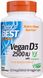 Фотография - Витамин D3 Vegan Vitamin D3 Doctor's Best 2500 МО 60 капсул