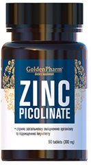 Пиколінат цинку Zinc Picolinate Golden Pharm 90 таблеток