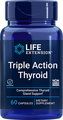 Фотография - Поддержка щитовидной железы: тироид тройного действия Triple Action Thyroid Life Extension 60 капсул