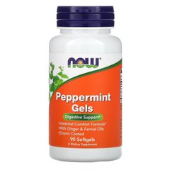 Фотография - Перцева м'ята Peppermint Gels Now Foods 90 капсул