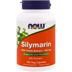 Розторопша Silymarin Double Strength Now Foods 150 мг 120 капсул