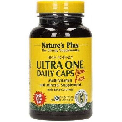 Фотография - Вітаміни Ultra One Daily Cups Iron Free Nature's Plus 60 капсул