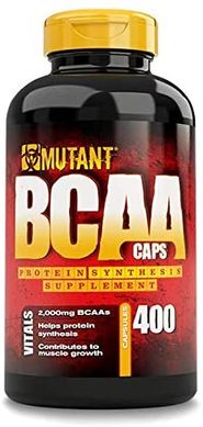 Аминокислота BCAA Caps Mutant 400 капсул