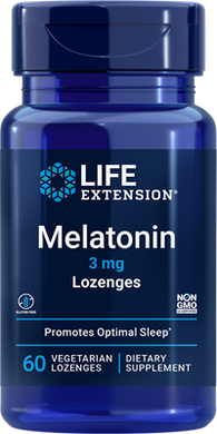Фотография - Мелатонін Melatonin Life Extension 3 мг 60 леденцов