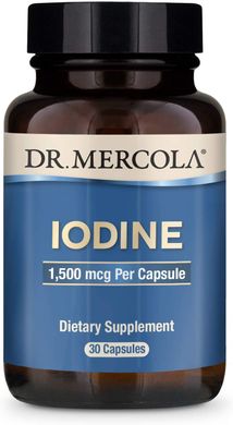 Фотография - Йод Iodine Dr. Mercola 1.5 мг 30 капсул