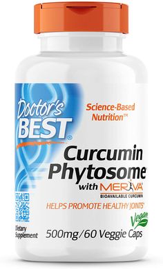 Куркумин Curcumins Phytosome Featuring Meriva Doctor's Best 500 мг 60 капсул