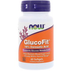 Фотография - Контроль сахара GlucoFit Now Foods 60 капсул