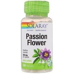 Фотография - Пассифлора Passion Flower Solaray 350 мг 100 капсул