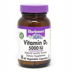 Фотография - Витамин D3 Vitamin D3 Bluebonnet Nutrition 5000 МЕ 60 капсул
