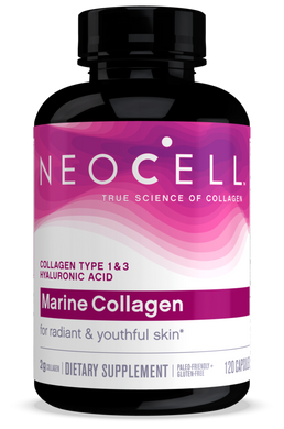 Морской коллаген и гиалуроновая кислота Marine Collagen Neocell 120 капсул