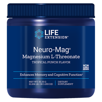 Магній L-треонат Magnesium L-Threonate Neuro-Mag Life Extension 93.35 г
