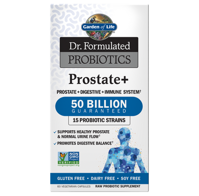 Пробиотики для поддержки простаты Dr. Formulated Probiotics Prostate+ Cooler Garden of Life 60 капсул