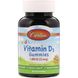 Фотография - Витамин D3 для детей Vitamin D3 Gummies Carlson Labs 1000 МЕ фрукты 60 жевательных конфет