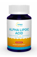 Альфа-ліпоєва кислота Alpha Lipoic Acid Sunny Caps 60 капсул