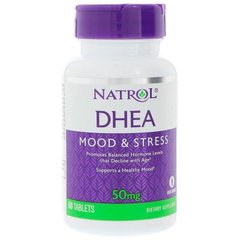 Фотография - DHEA Дегідроепіандростерон DHEA Natrol 50 мг 60 таблеток