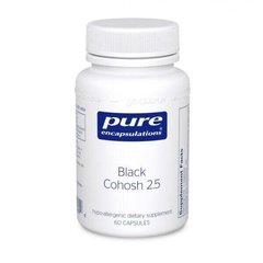 Клопогон Black Cohosh 2.5 Pure Encapsulations 250 мг 120 капсул
