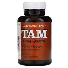 Фотография - Слабительное средство TAM Herbal Laxative American Health 250 таблеток