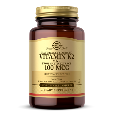 Фотография - Витамин К2 Vitamin K2 Solgar 100 мкг 50 капсул