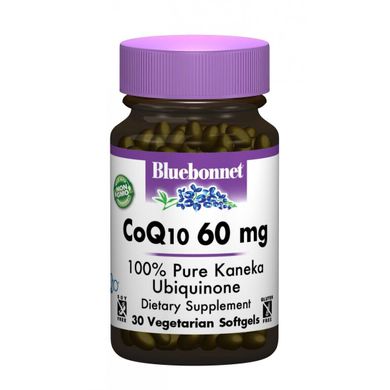 Фотография - Коэнзим Q10 CoQ10 Bluebonnet Nutrition 60 мг 30 капсул