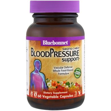 Фотография - Комплекс витаминов Targeted Choice BloodPresure Support Bluebonnet Nutrition 60 капсул