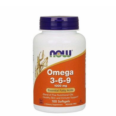 Фотография - Омега 3 6 9 Omega 3-6-9 Now Foods 1000 мг 250 капсул