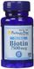 Витамин В7 Биотин Biotin Puritan's Pride 7500 мкг 100 таблеток