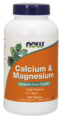 Кальцій і магній Calcium & Magnesium Now Foods 250 таблеток