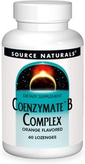 Комплекс вітамін В Coenzymate B Complex Source Naturals апельсин 60 таблеток