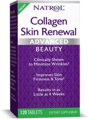 Коллаген Collagen Skin Renewal Natrol 120 таблеток