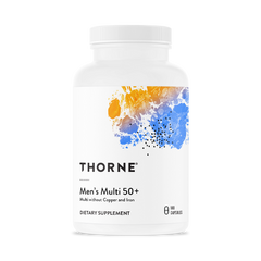 Мультивітаміни для чоловіків 50+ Men's Multi 50+ Thorne Research 180 капсул