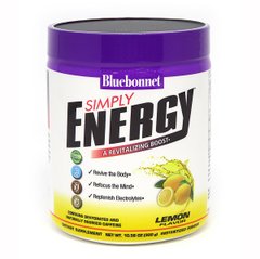 Фотография - Енергетичний напій Simply Energy Bluebonnet Nutrition смак лимона 300 г